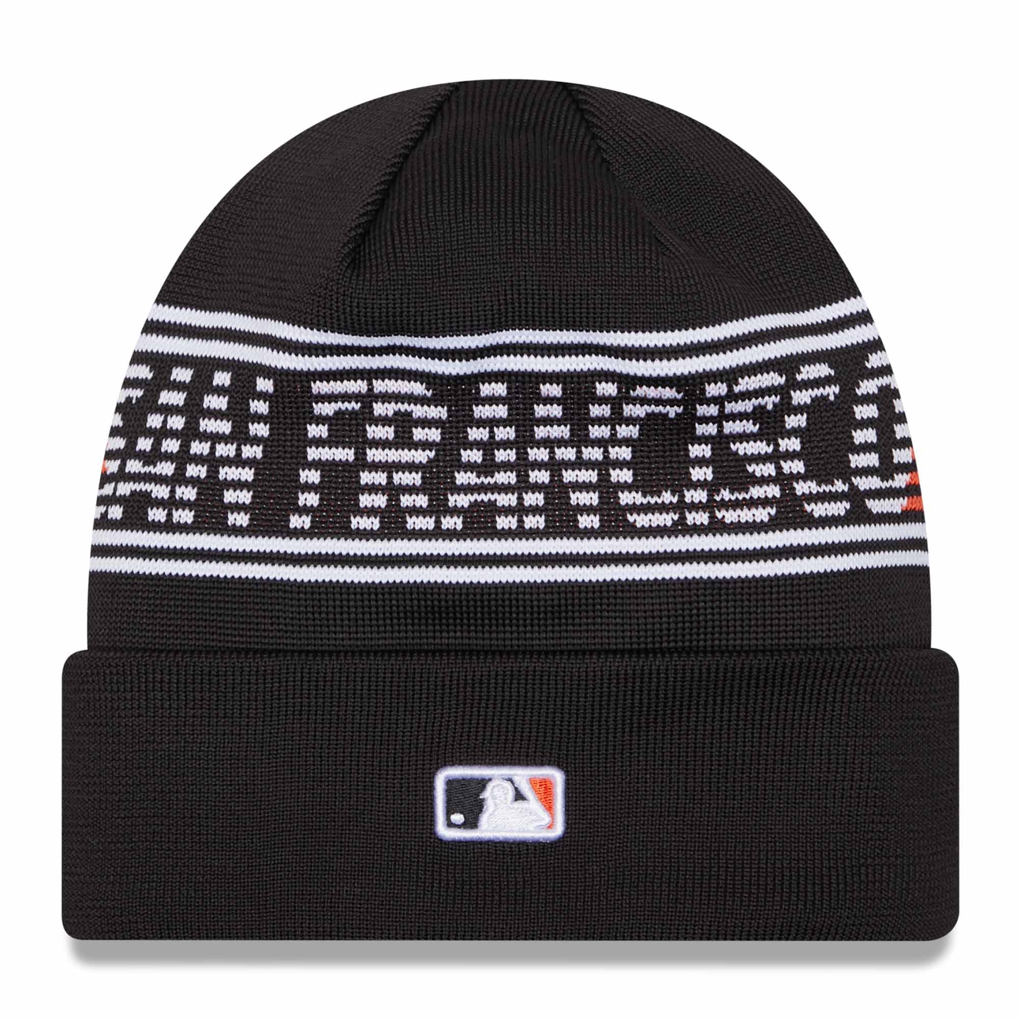 San Francisco Giants Authentic 2024 MLB Clubhouse New Era Beanie Knit