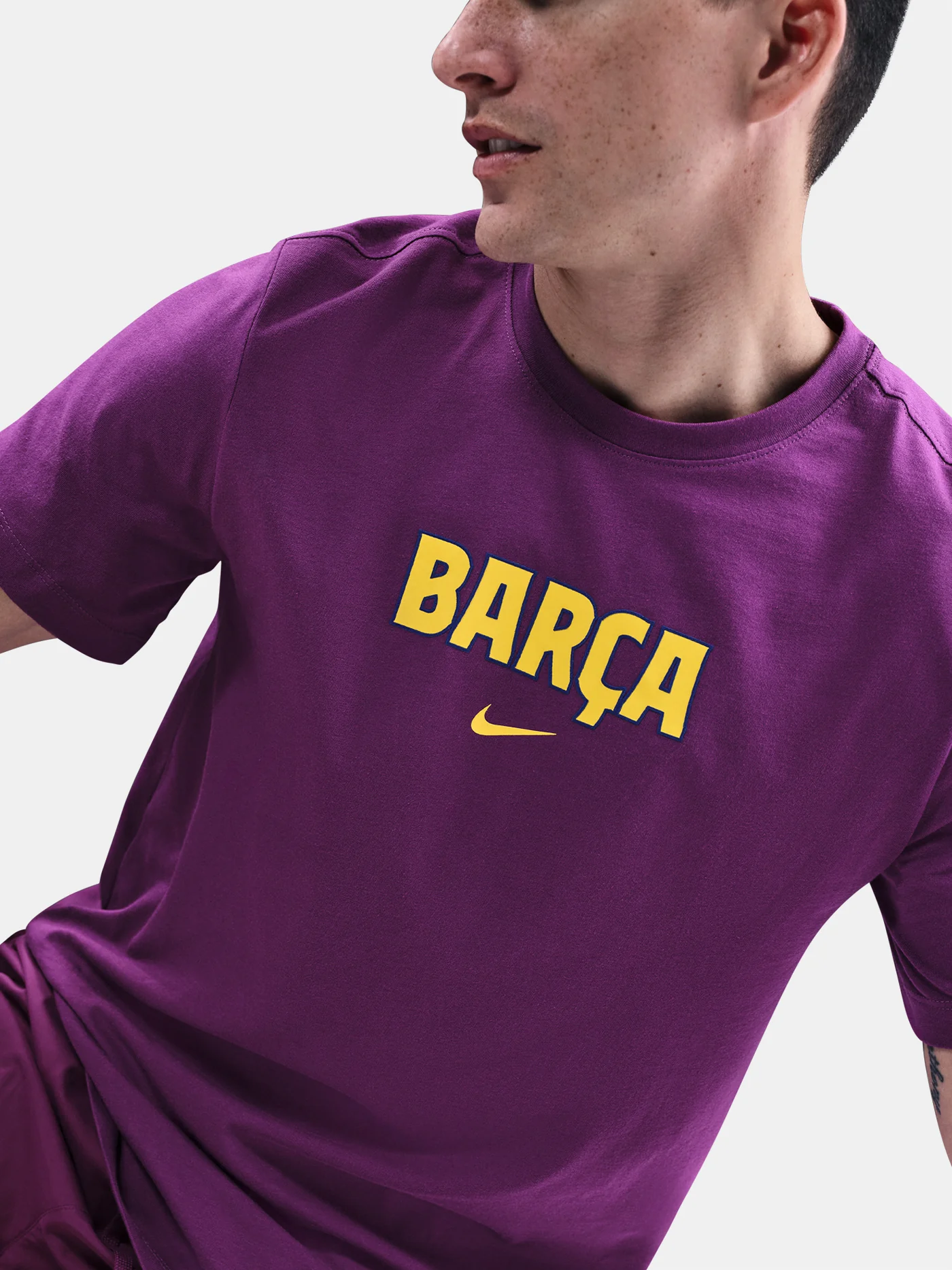 Tee lettering Barça Nike