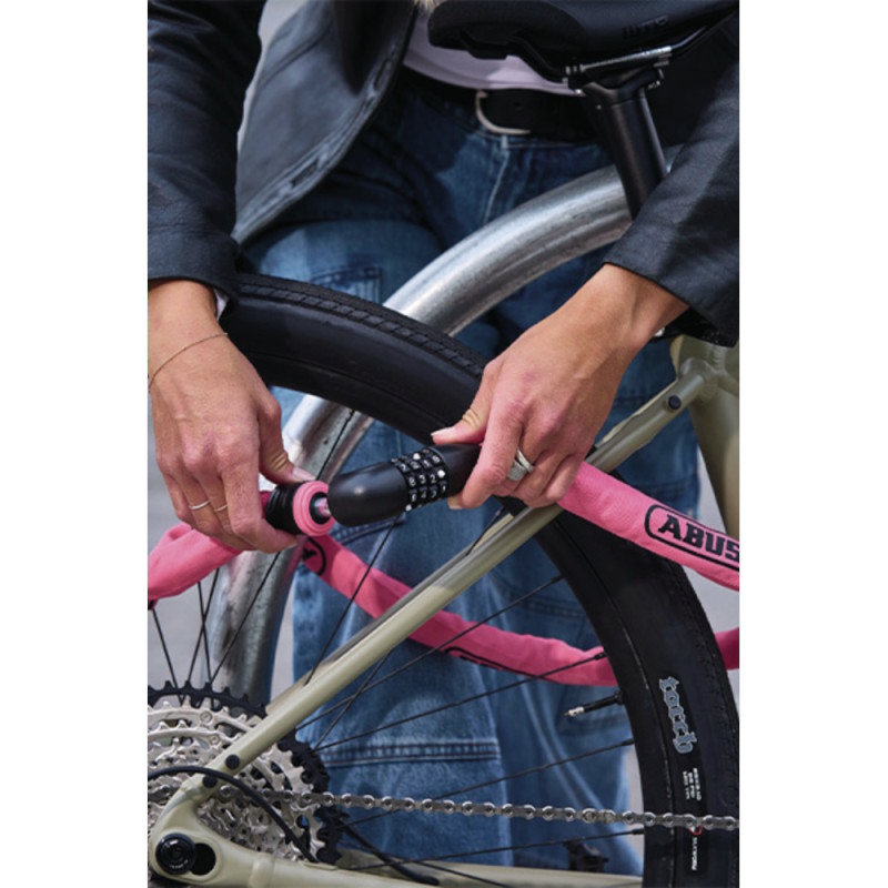 ABUS Tresor 6807C - 110 cm Chain Lock - rose blush