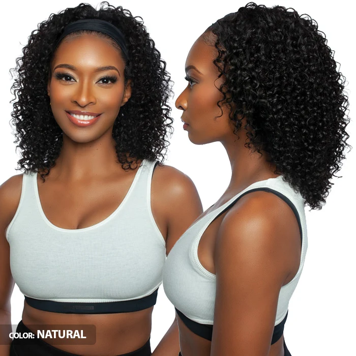 Mane Concept Trill 100% Unprocessed Virgin Remy Hair Glueless Headband Wig - TRHB208 WATER WAVE 18