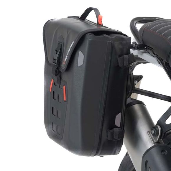 SW-MOTECH SysBag WP M /M saddlebags (2 x 17-23 litres) with holder - BlackRef: SWM0054 / BC.SYS.05.876.31000/B