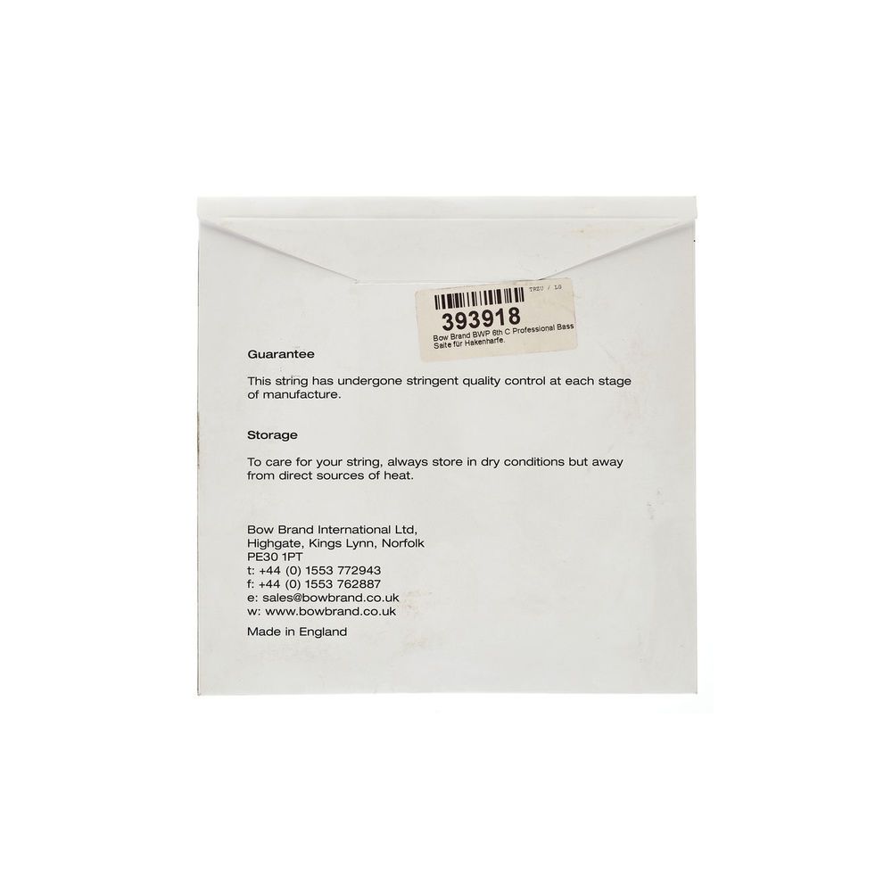 Bow Brand BWP 6th C Harp Bass Wire No.38 – Thomann Ireland