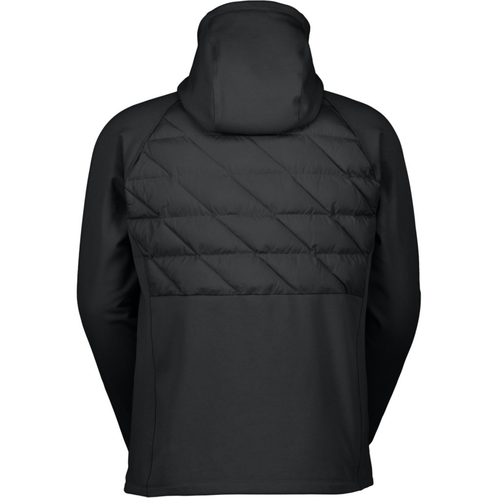 SCOTT Defined Warm Hybrid Hoody Jacket Men - black