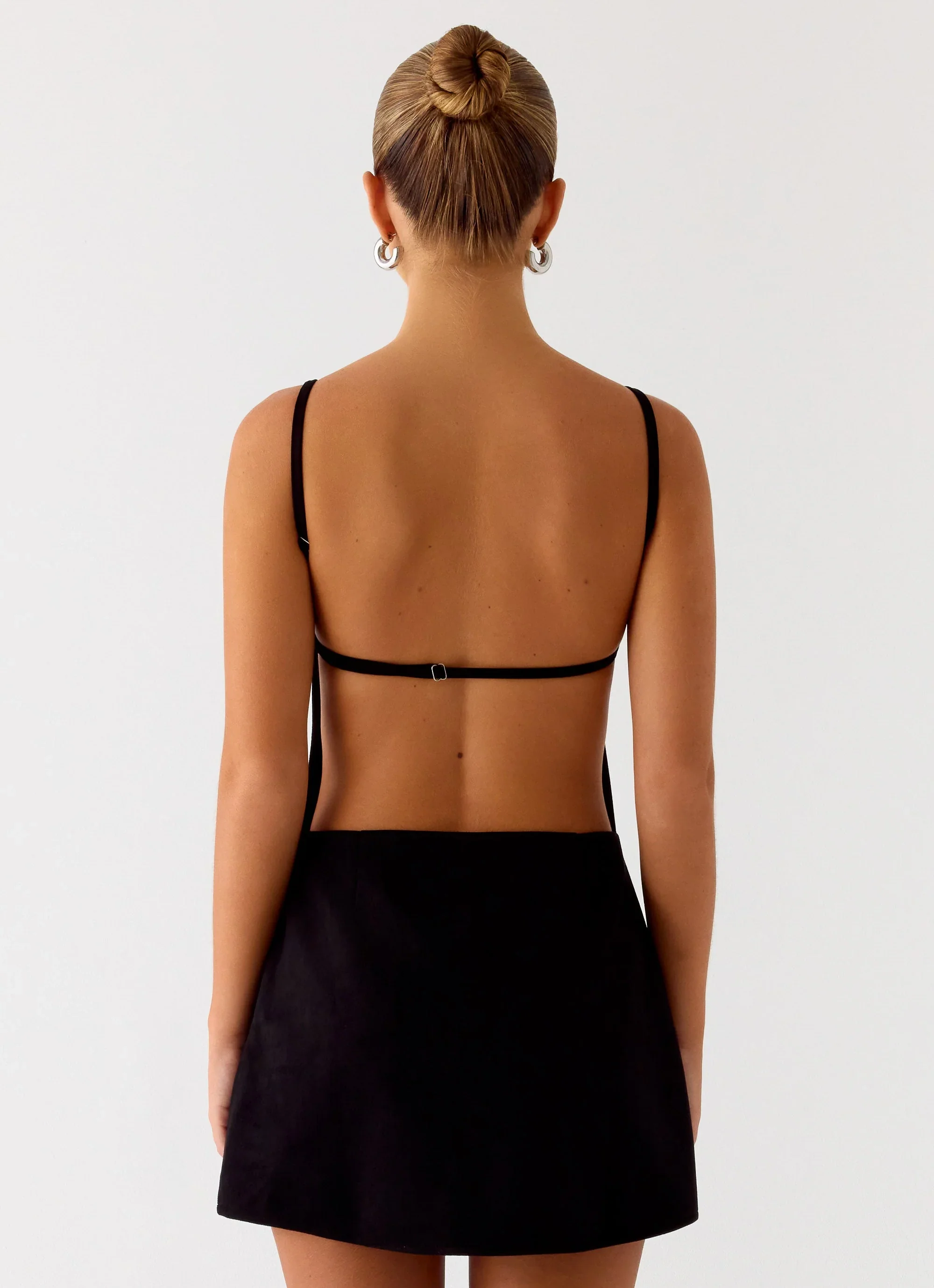 Play With Fire Mini Dress - Black