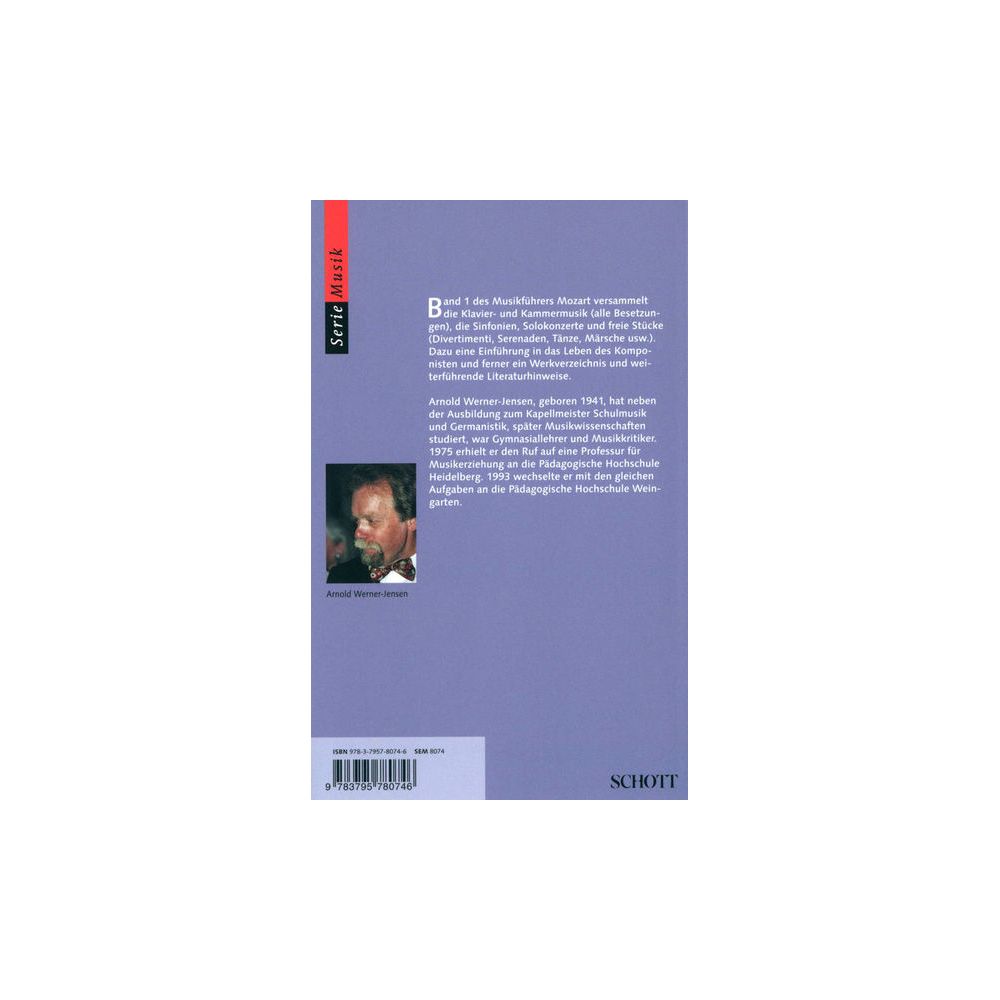 Schott Mozart Musikführer 1 – Thomann Ireland
