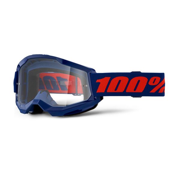 Cross mask 100% strata 2 navy - clear 2025 - blueRef: CE1360 / 50027-00021