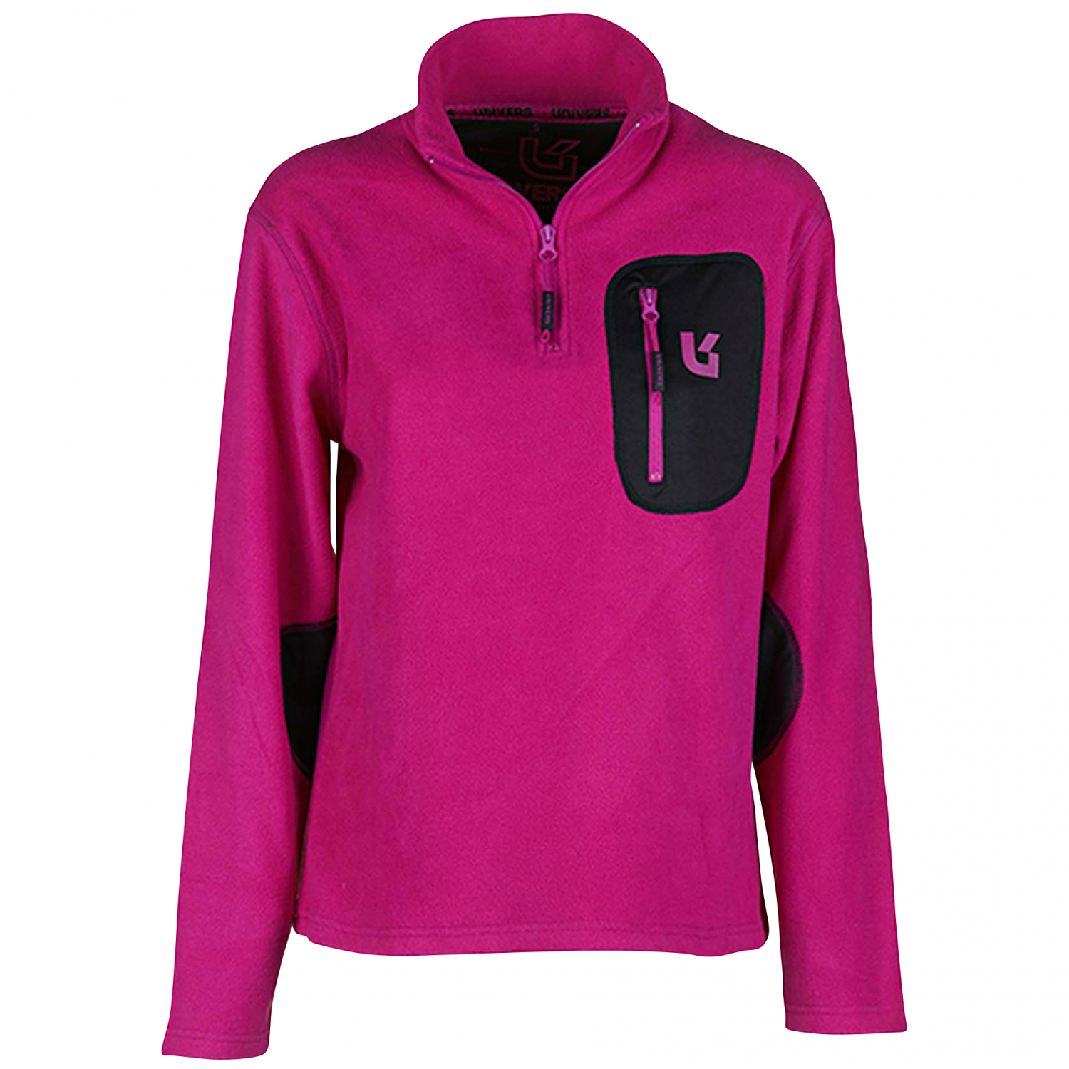Spinale Fleece Mock-Neck Women (Pink\/Black)