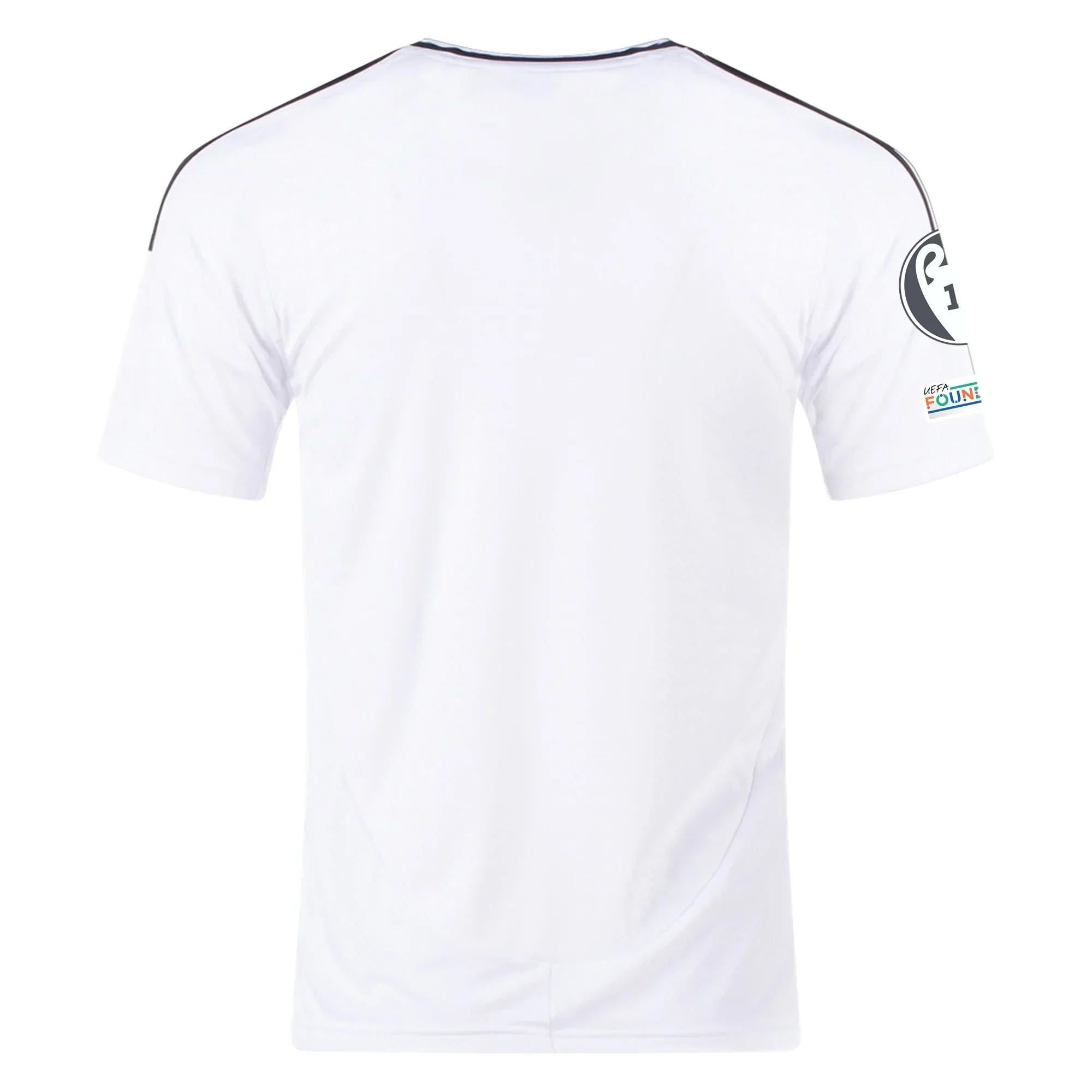 Real Madrid Home Jersey 24/25 w/ Champions League Patches (White/Black)