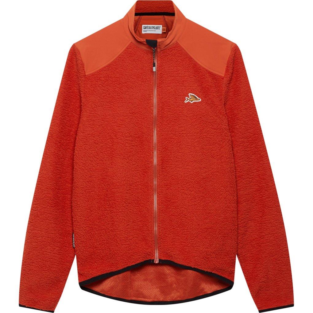 Café du Cycliste Ella Midlayer Jacket Men - clay