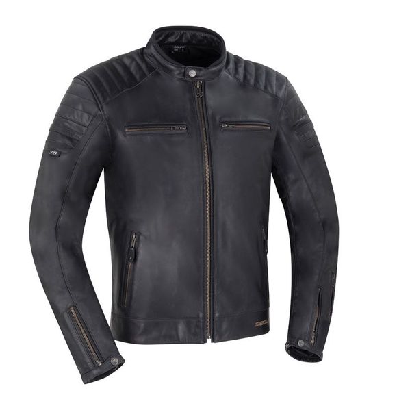 Blouson Moto Segura STRIPE BLACK EDITION - NoirRef : SG1313
