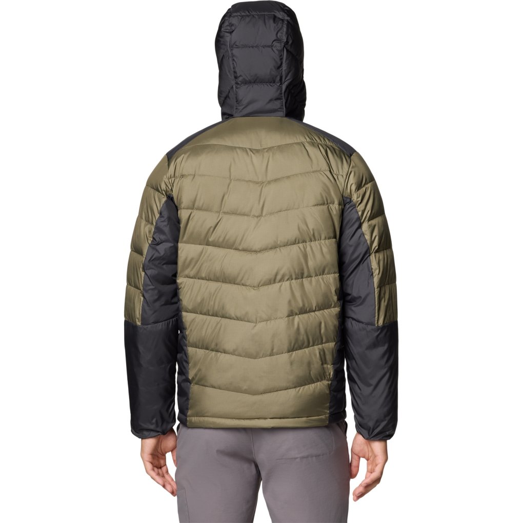 Columbia Labyrinth Loop II Hooded Jacket Men - Stone Green/Shark