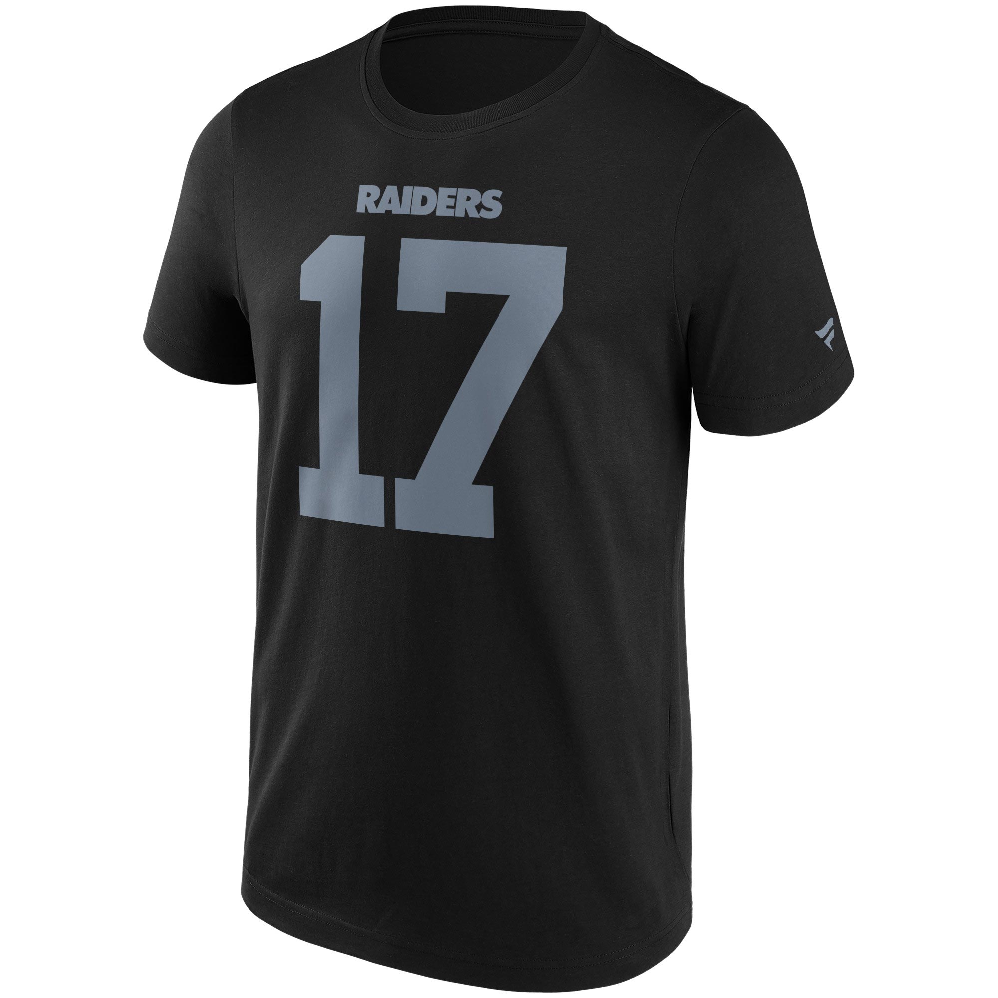 Davante Adams #17 Las Vegas Raiders Player NFL T-Shirt Black