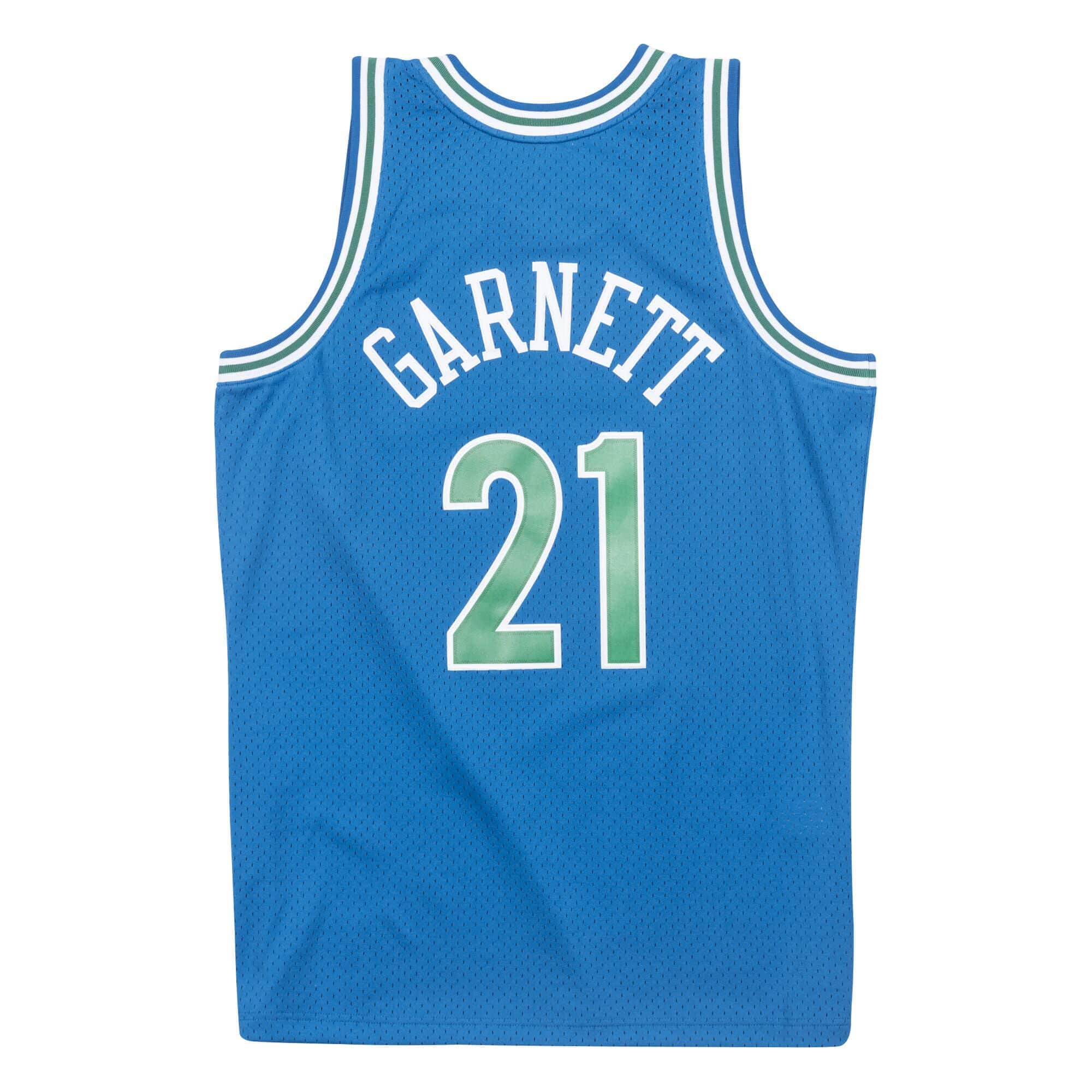 Kevin Garnett #21 Minnesota Timberwolves 1995-96 Swingman NBA Jersey Blue