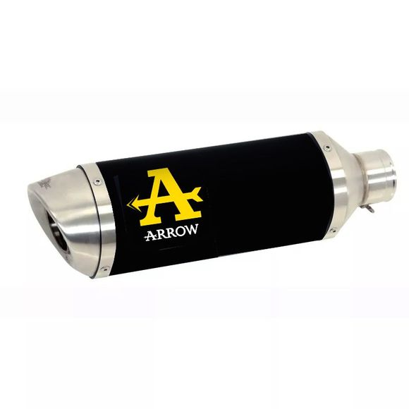 Arrow Race Tech Alu Dark silencer with stainless steel tip - BlackRef: AW0318 / 71854AON