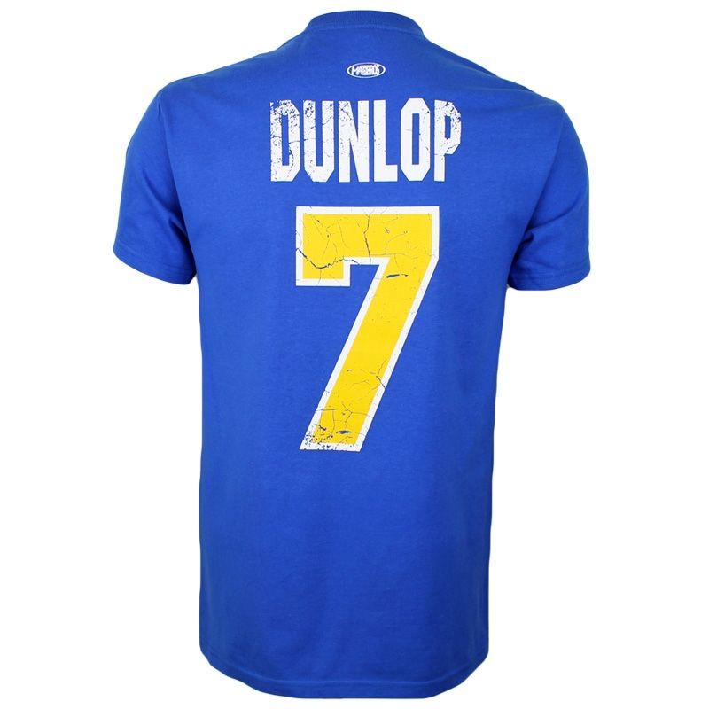 Slapshot Charlestown Chiefs Reg Dunlop #7 Hockey T-Shirt