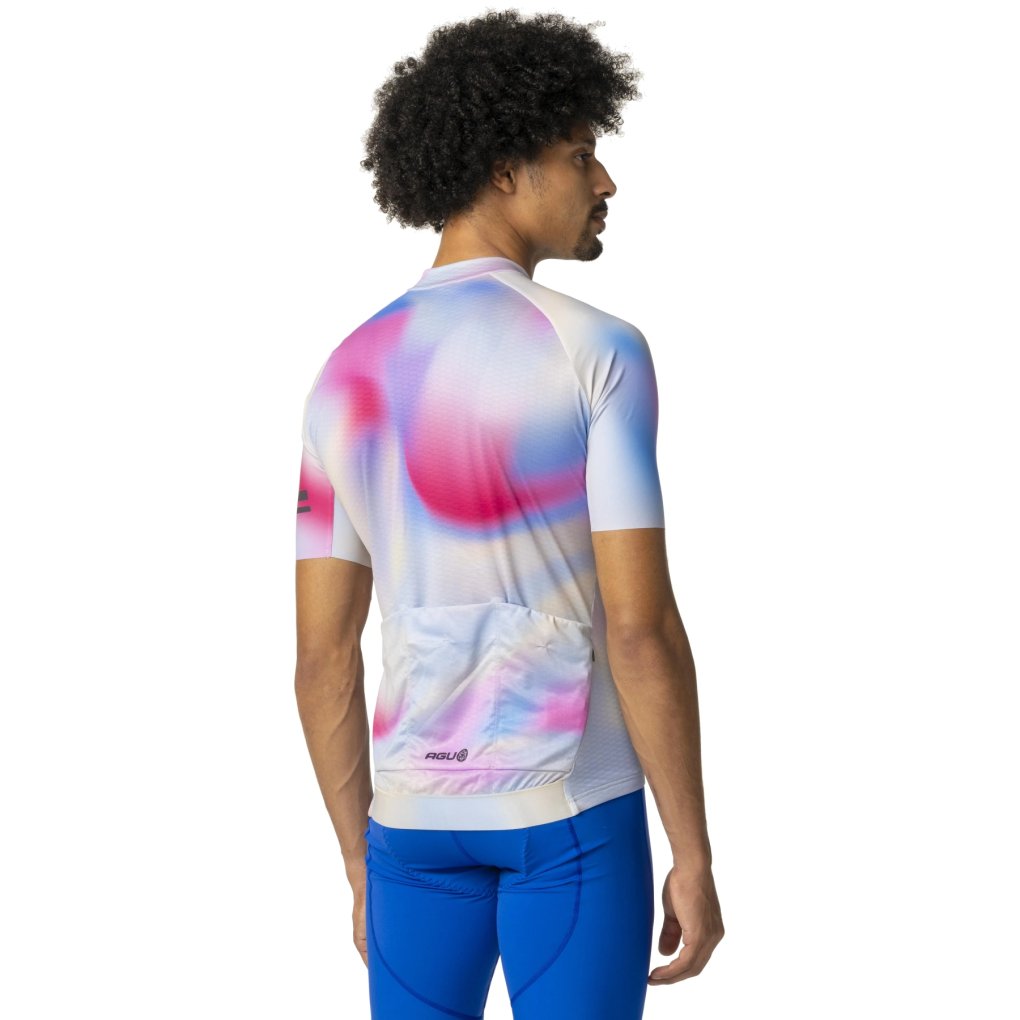 AGU Performance Gradient Swirl Short Sleeve Jersey Men - multicolour