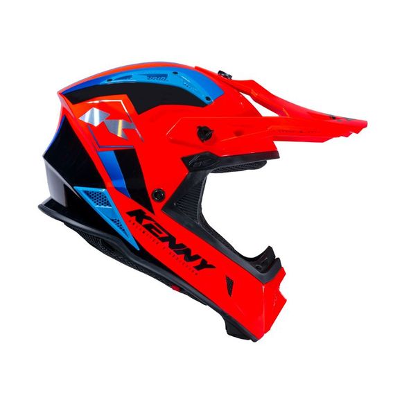 Kenny TITANIUM GRAPHIC 2024 cross Helmet - RedRef: ke1724-c48733