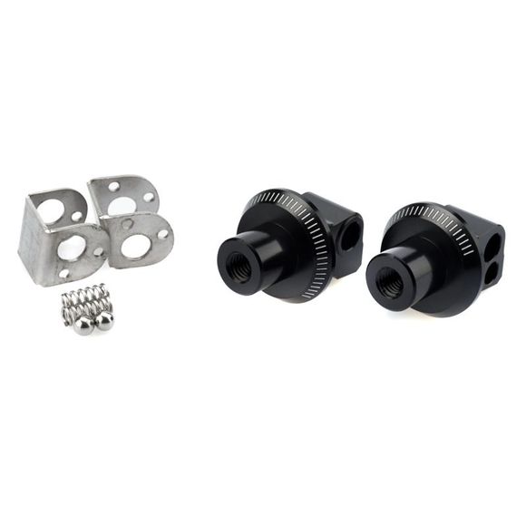 Puig Passenger footrest adapter for footrest - BlackRef: 20454N