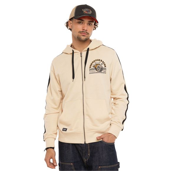 Von Dutch Racer Sweatshirt - BeigeRef: VDH0458