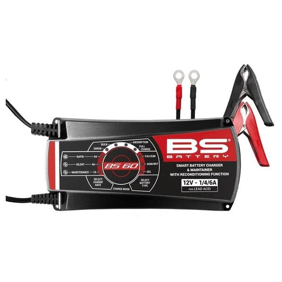 Chargeur de batterie BS Battery BS60 (Batterie acide) UniverselRef : 700532 / 1080713