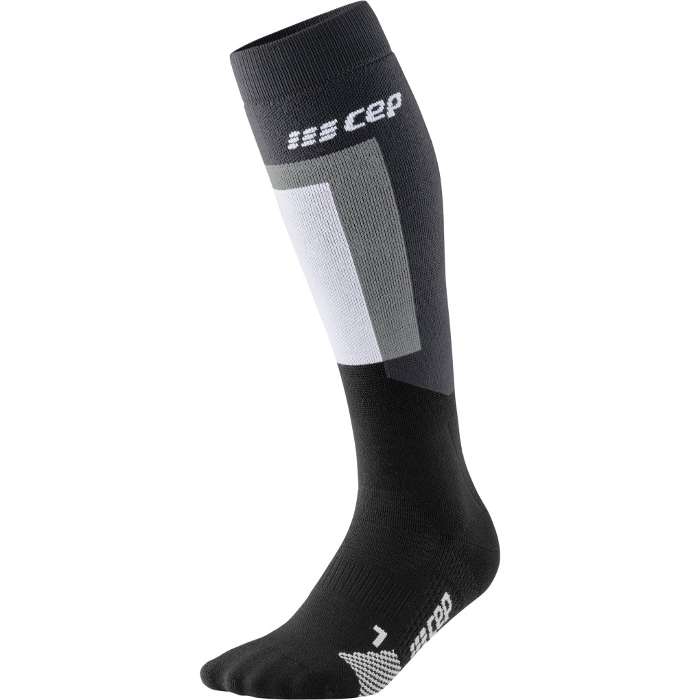 CEP Thermo Skiing Compression Socks Women - black/grey