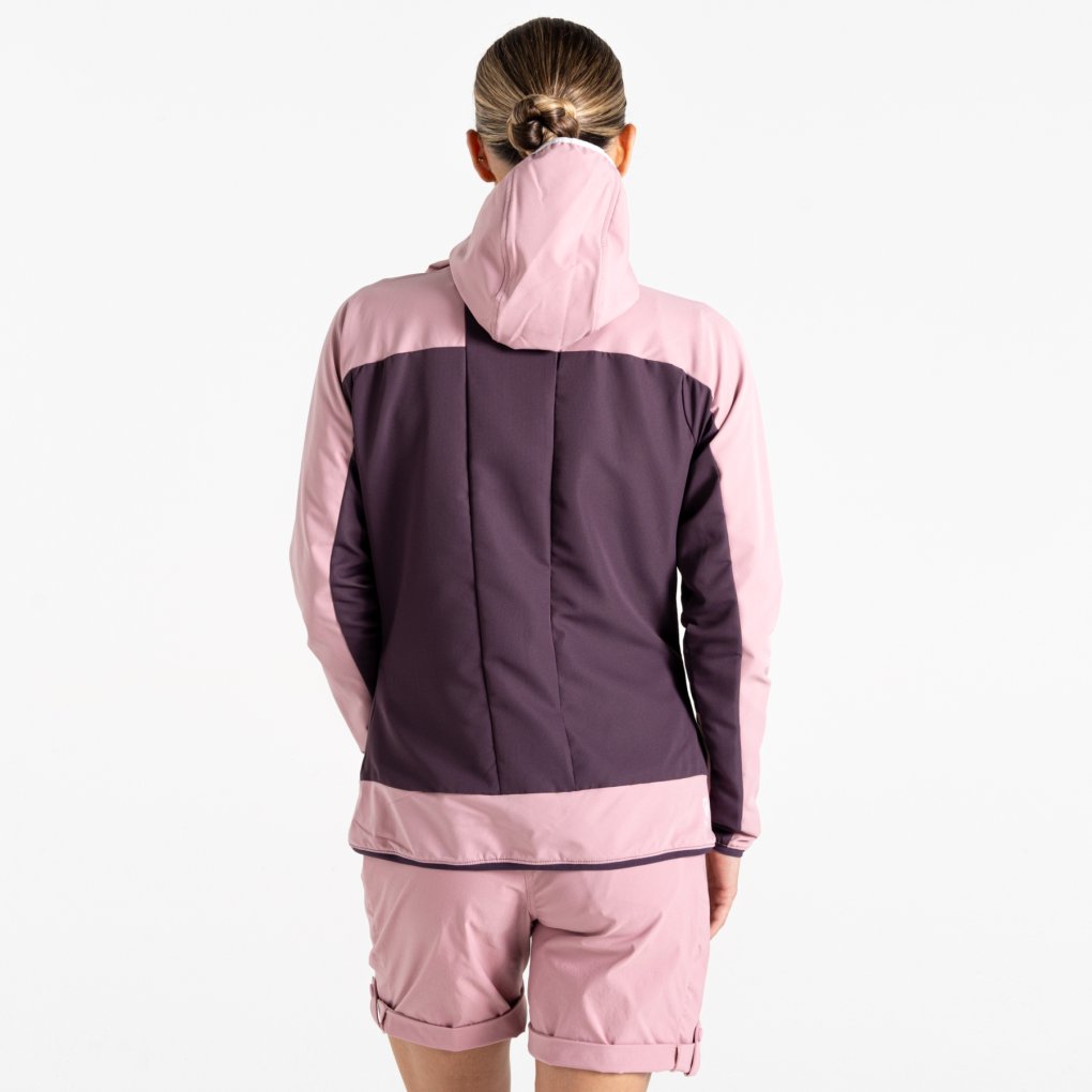 Dare 2b Ardently II Softshell Jacket Women - 126 Lilas / Deep Plum