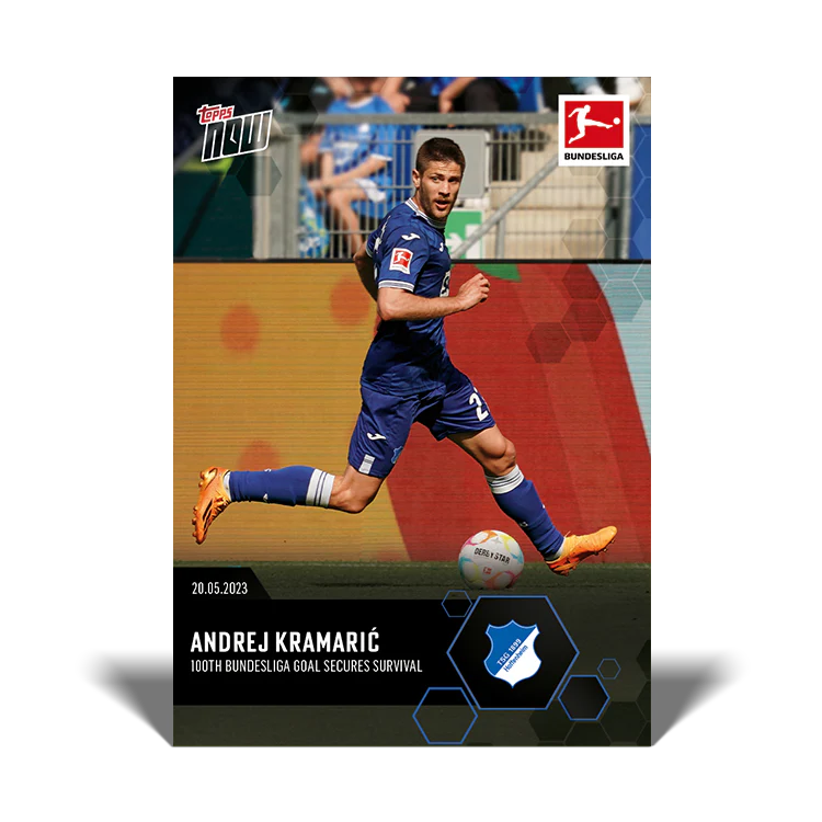 Topps UK - 100th Bundesliga goal secures survival - Bundesliga TOPPS NOW® Card #207