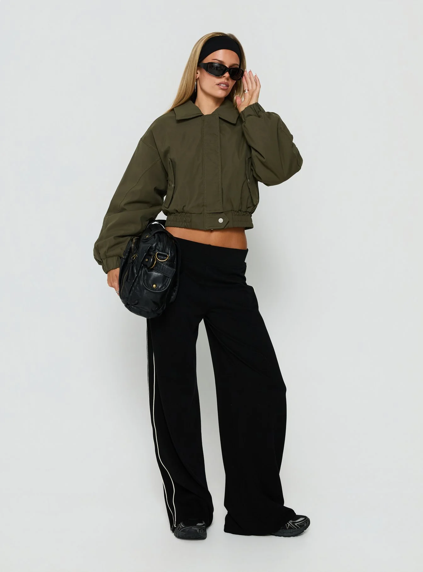 Outtake Utility Bomber Jacket Khaki