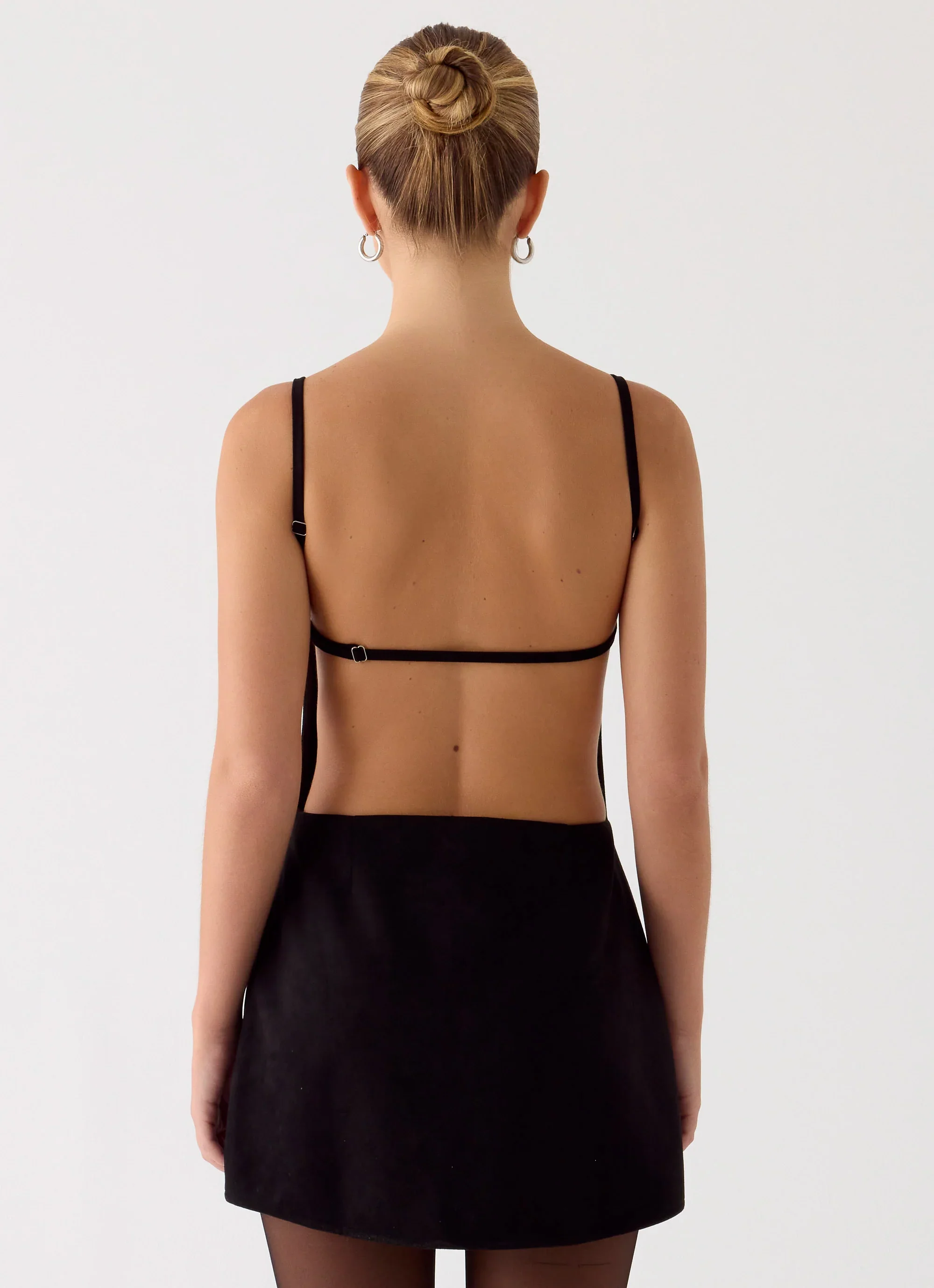 Play With Fire Mini Dress - Black