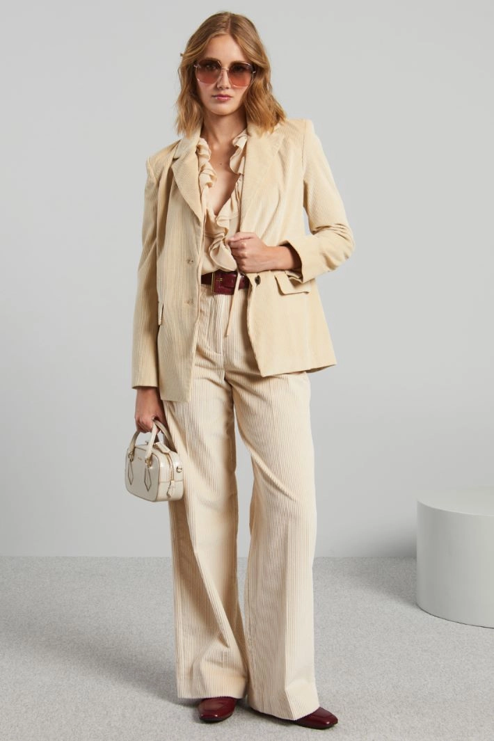 Corduroy blazer - BUTTER