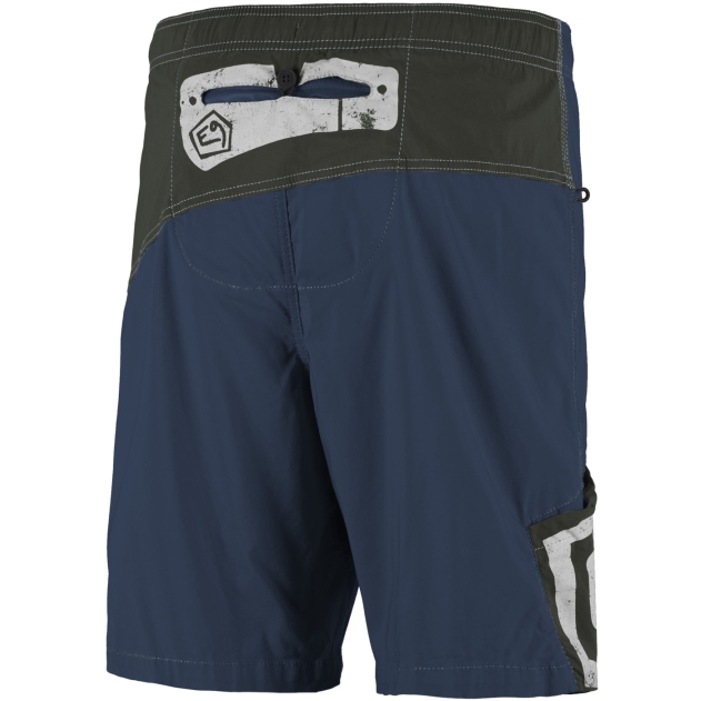 E9 WET Climbing Shorts Men - Blue/Jungle Green