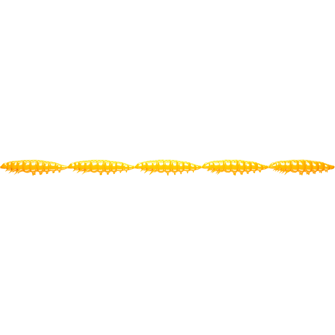 Libra Lures Larva Multi (Dark Yellow)