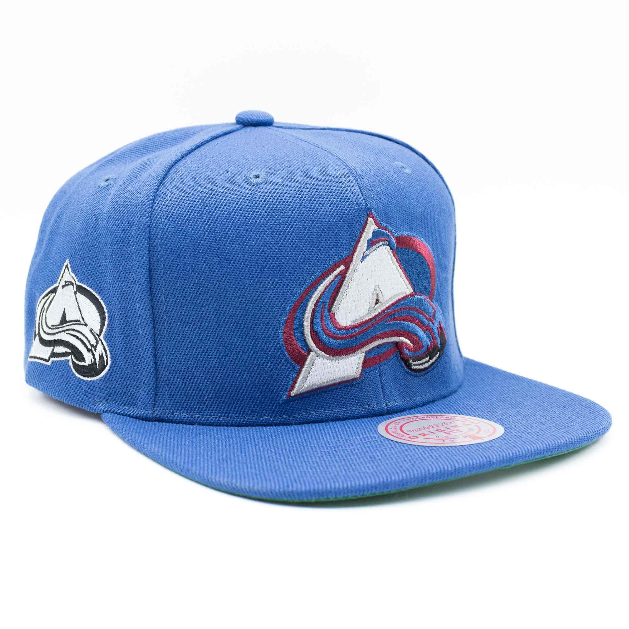 Colorado Avalanche Flip Mitchell & Ness Snapback NHL Cap Blue