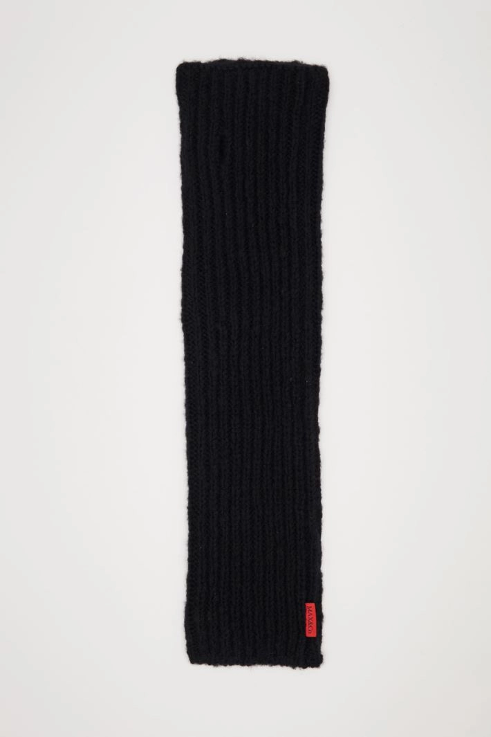 Wool sleeves - BLACK