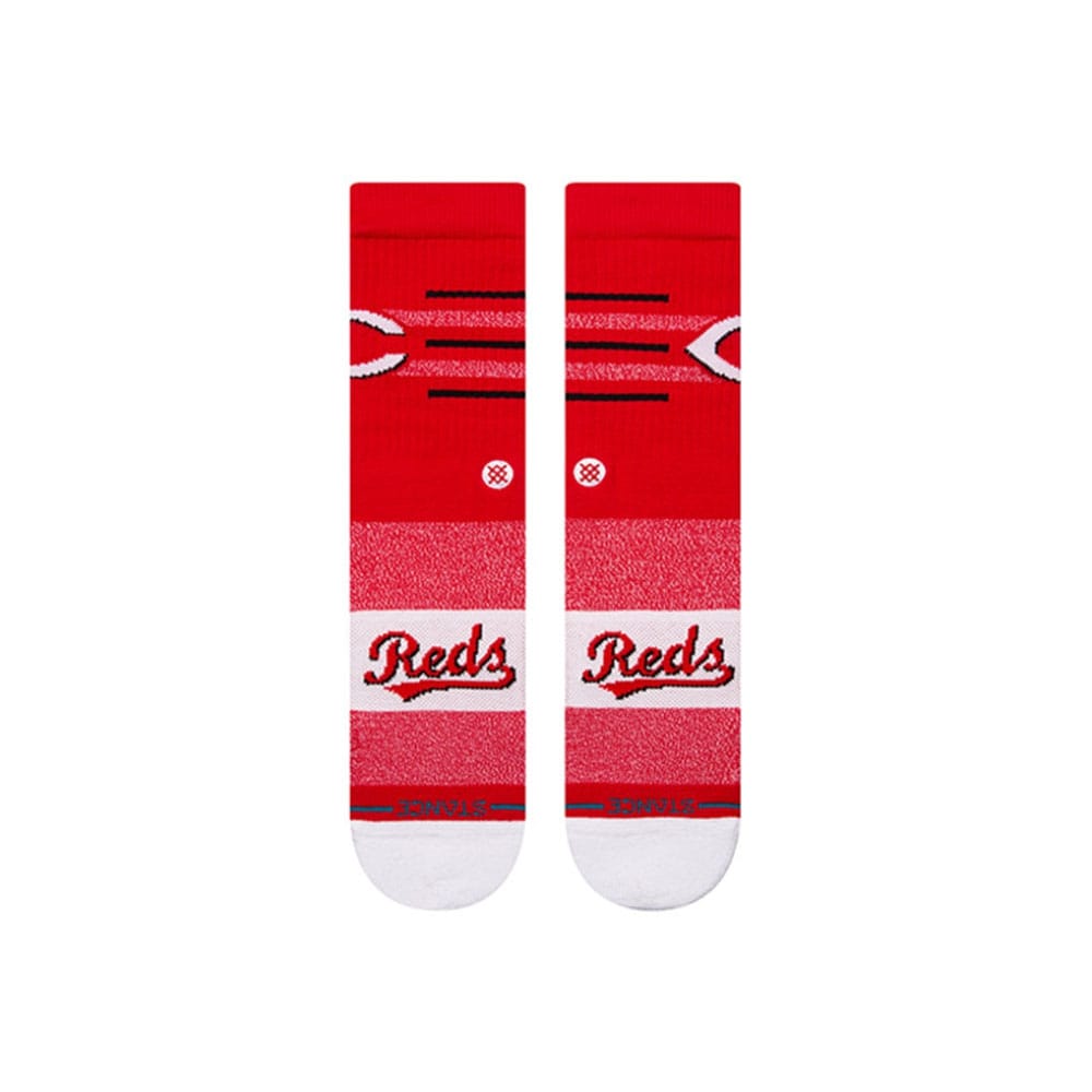 Cincinnati Reds Closer Stance MLB Crew Socks