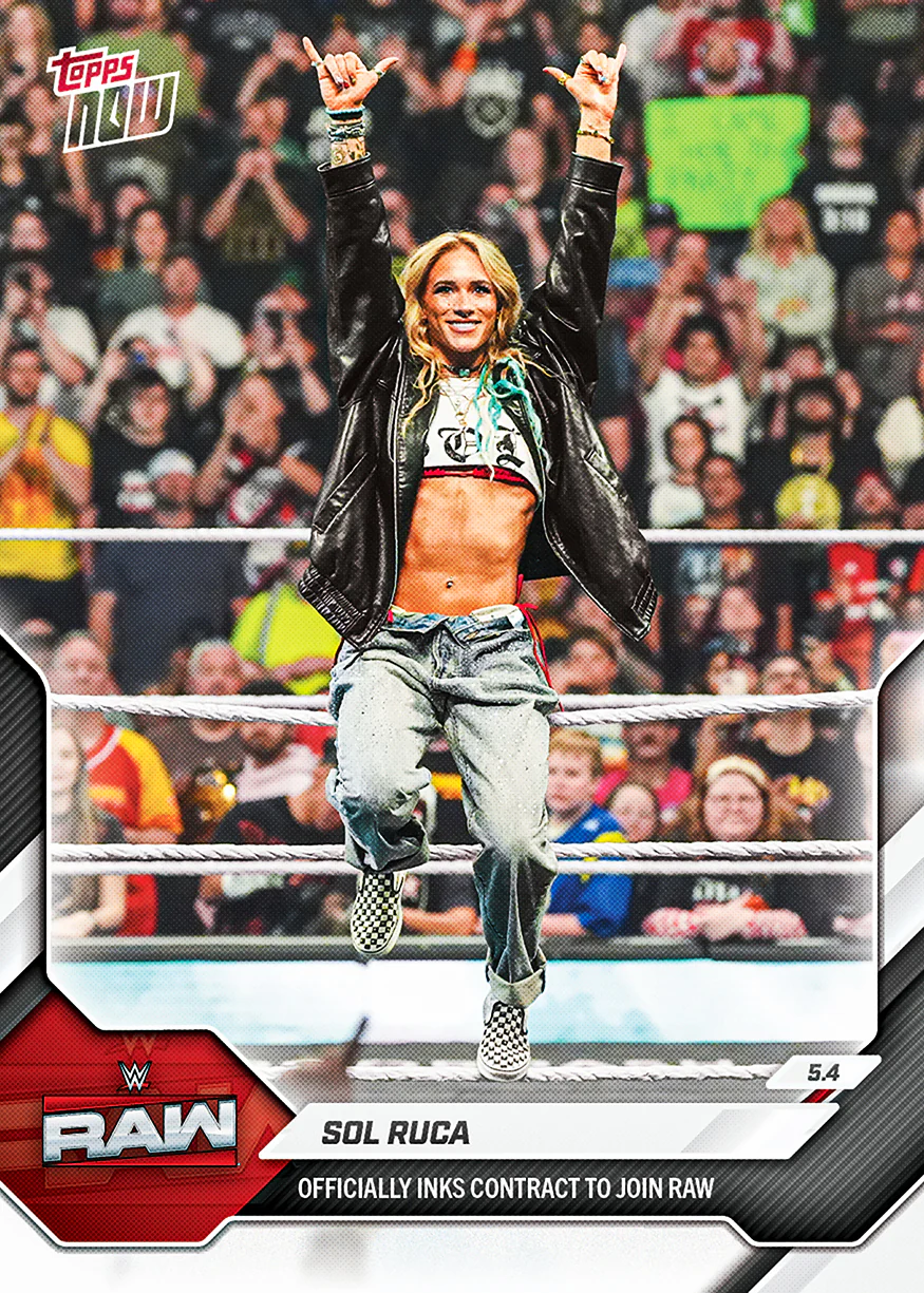 Sol Ruca - 2026 WWE Topps NOW® - Card 55 - PR: 1389