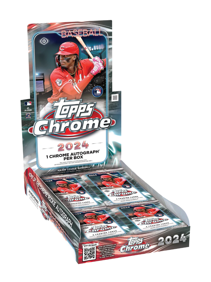 2024 Topps Chrome® Baseball - Hobby Box