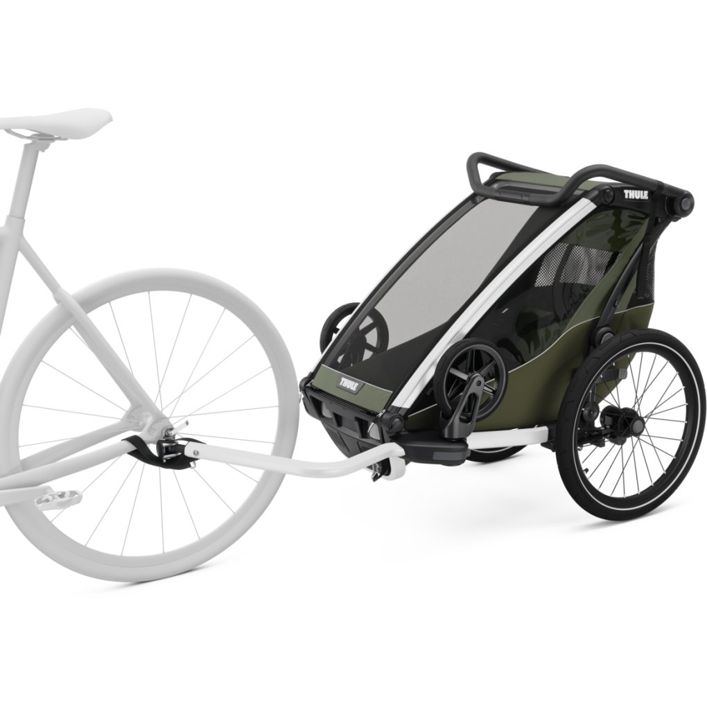 Thule Chariot Lite Single - Bike Trailer for 1 Kid - vintage green