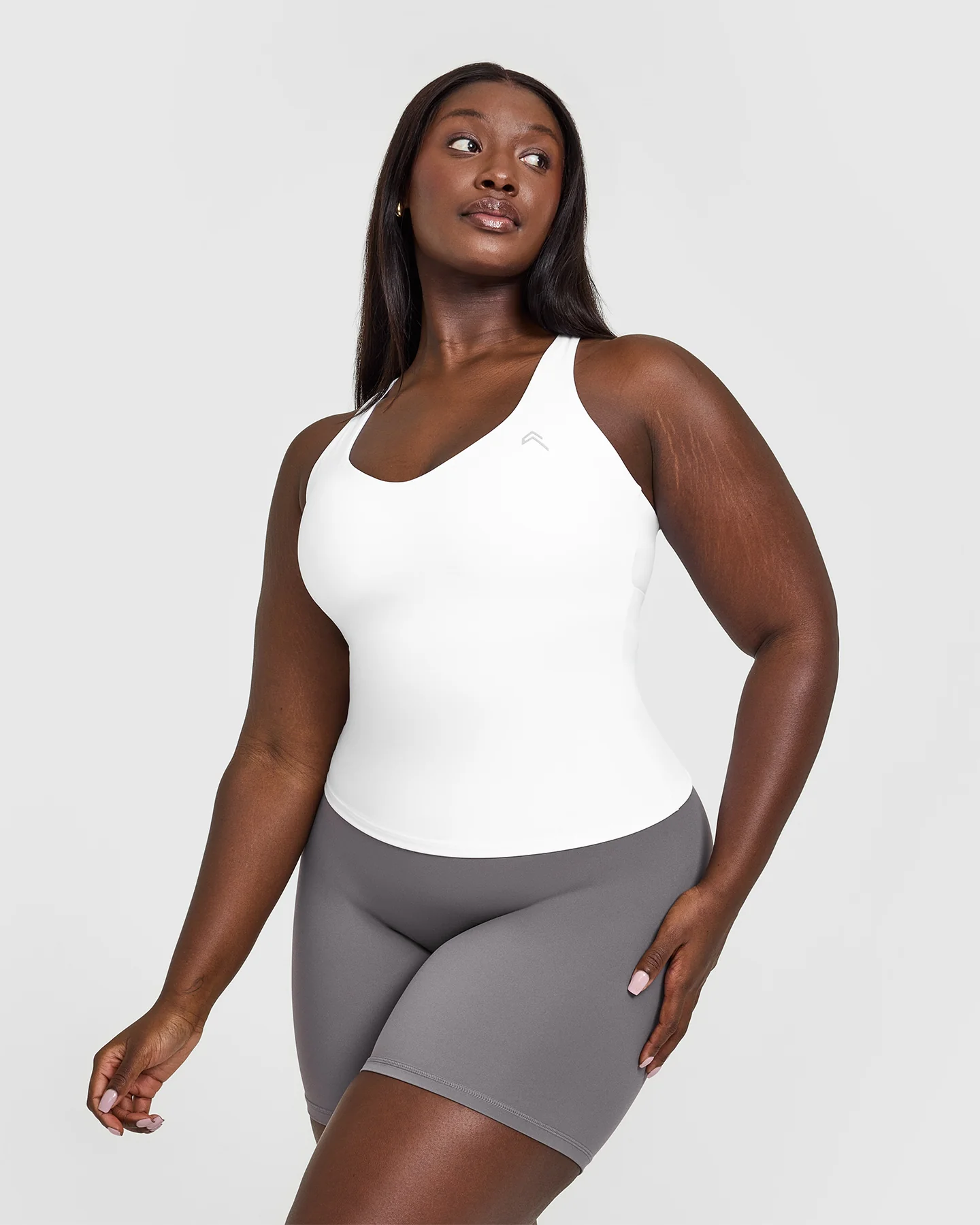 UnifiedMove™ V Neck Cross Back Vest | White