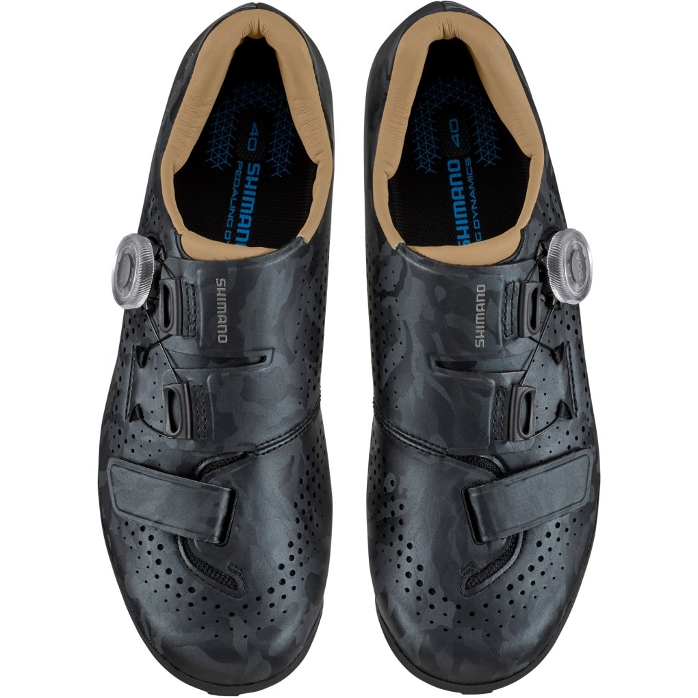 Shimano SH-RX600 Gravel Bike Shoes Women - Stone Gray
