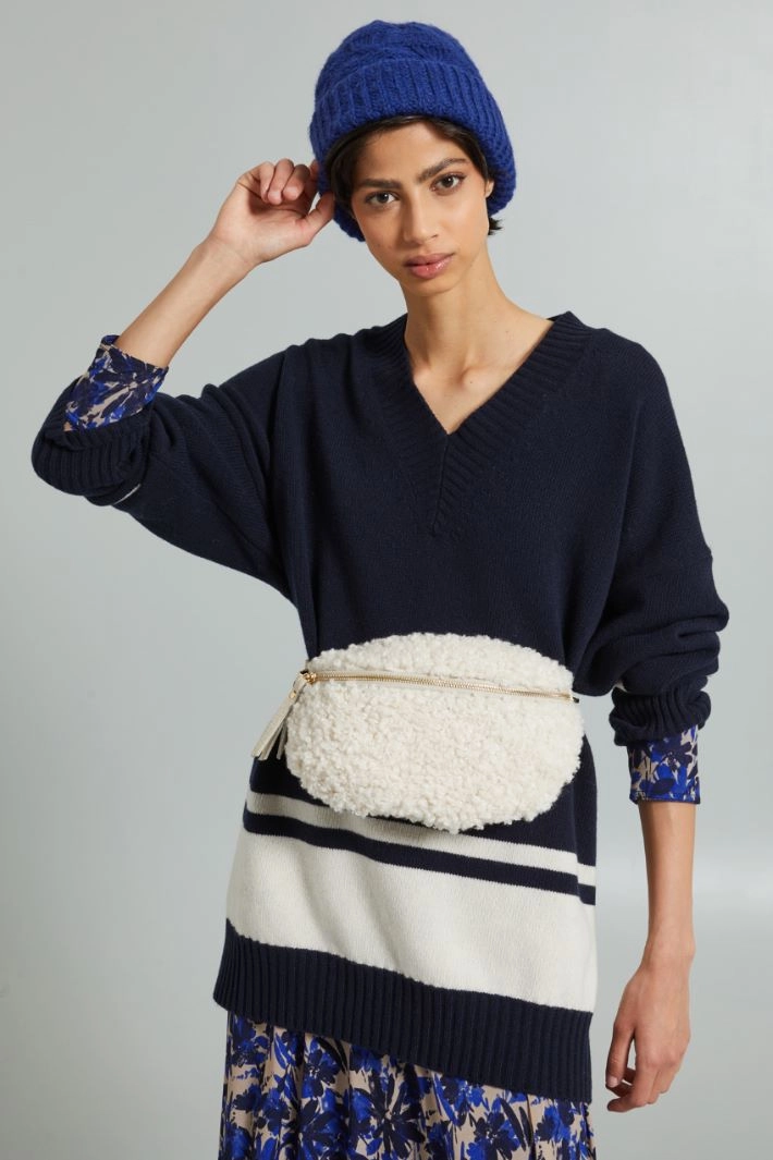 Turn-up beanie hat - BLUETTE