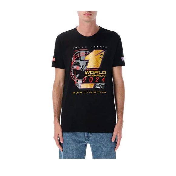 Kenny JORGE MARTIN WORLD CHAMPION Short Sleeve T-Shirt - BlackRef: KE2504