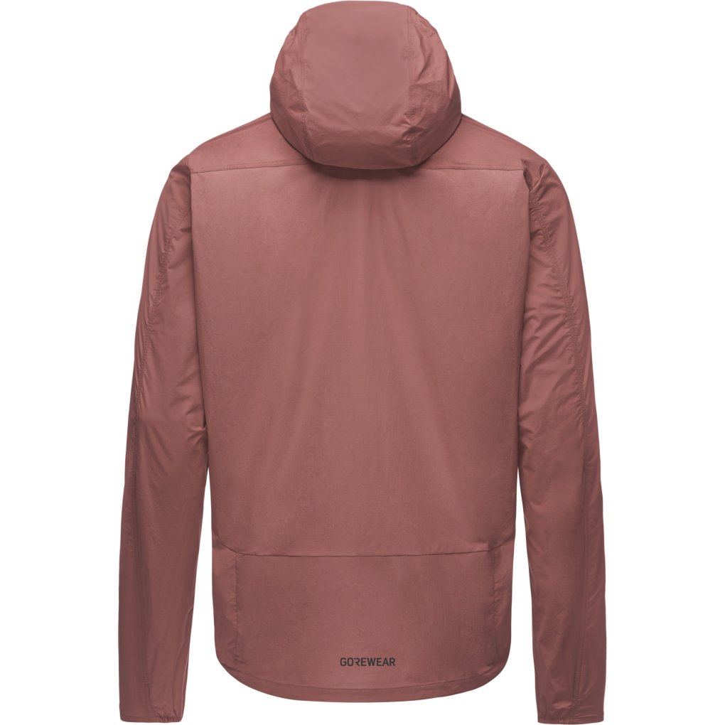 GOREWEAR Fernflow Hooded Windbreaker Men - lab rose DL00