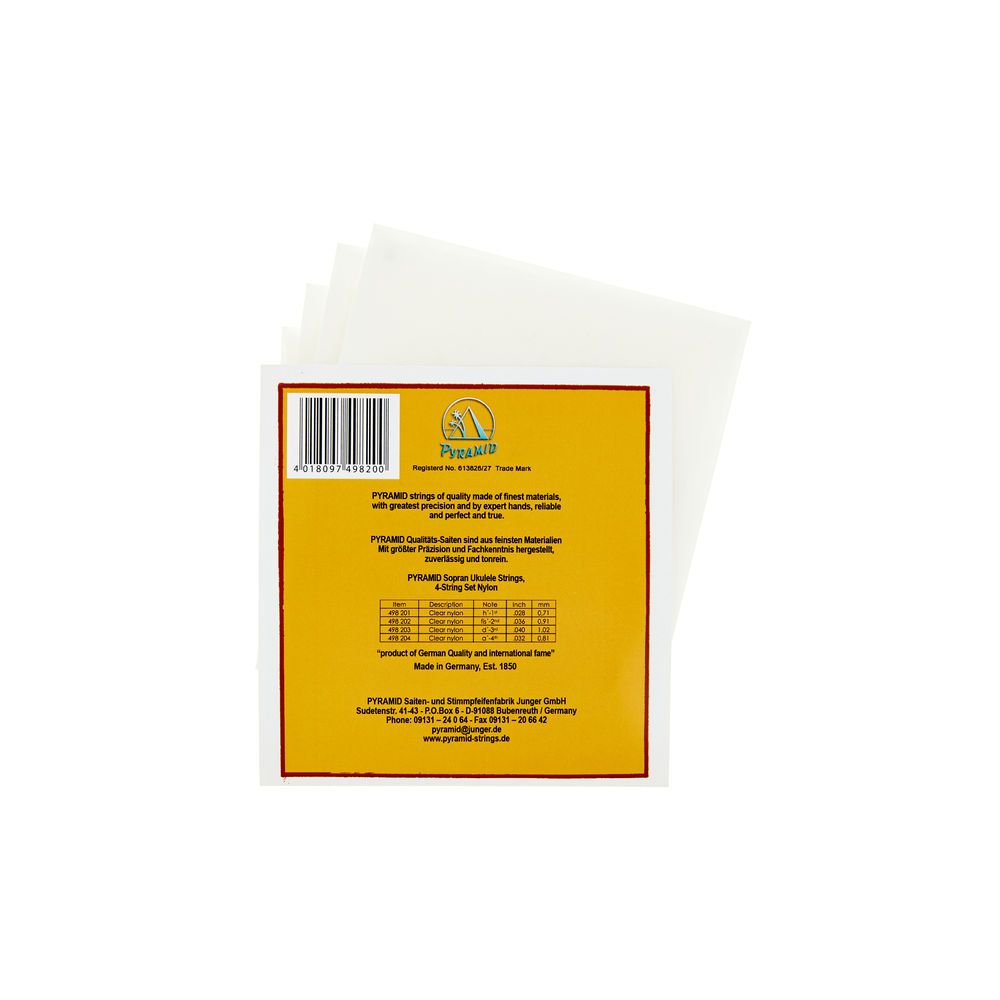 Pyramid Ukulele Strings – Thomann Ireland