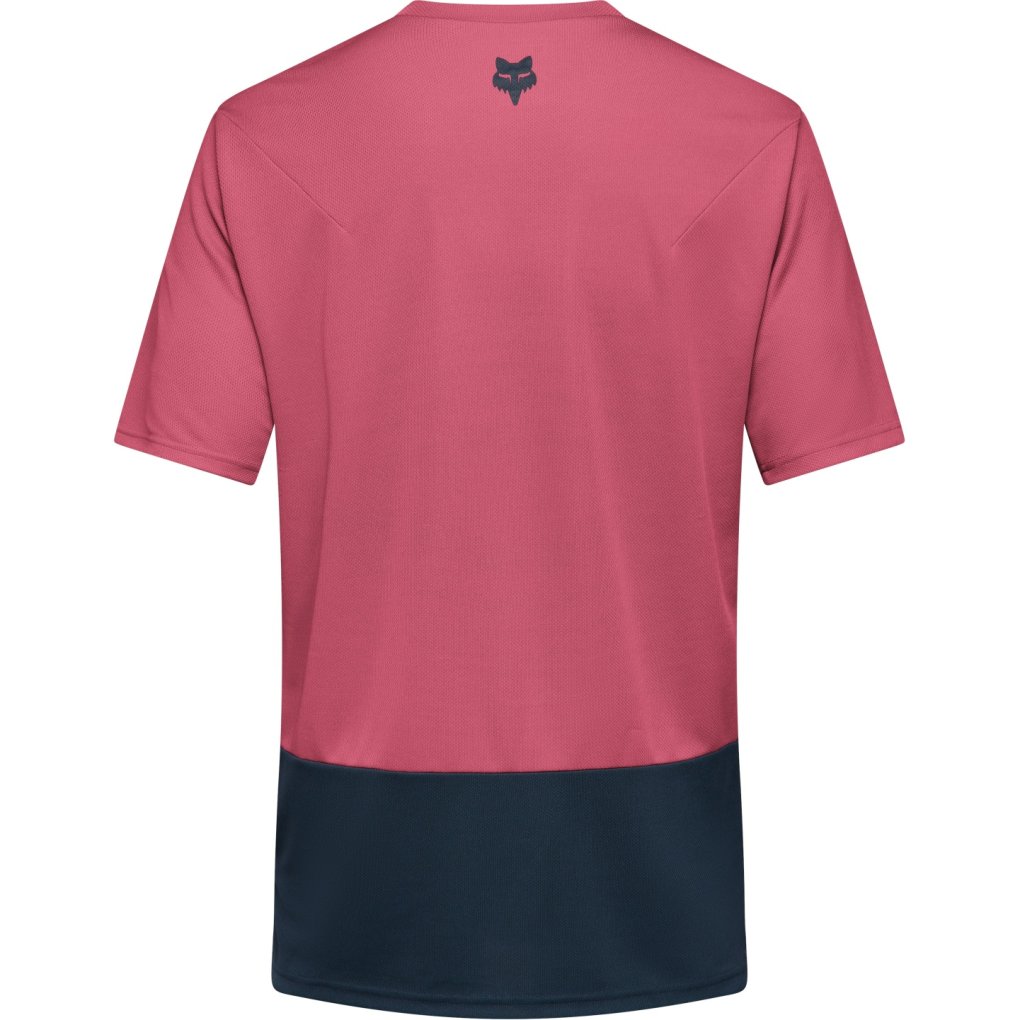 FOX Ranger Wordmark Shortsleeve MTB-Jersey Men - berry