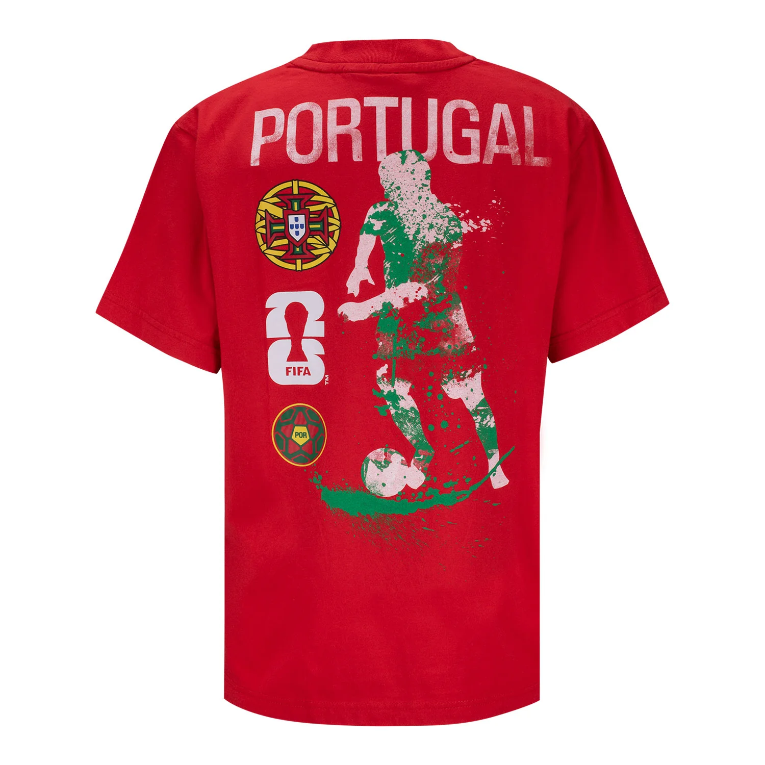 2026 Soccer Fan Collection Portugal Rise and Strike T-Shirt - Youth