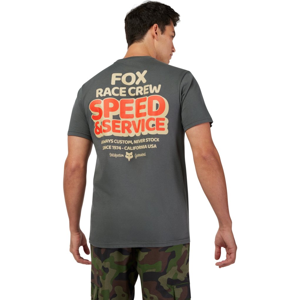 FOX Always Custom Short Sleeve Premium Tee Men - dark shadow