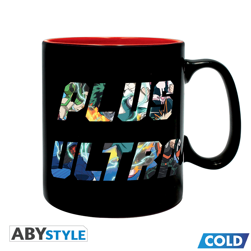 MY HERO ACADEMIA Mug Heat Change Heroes Big Size