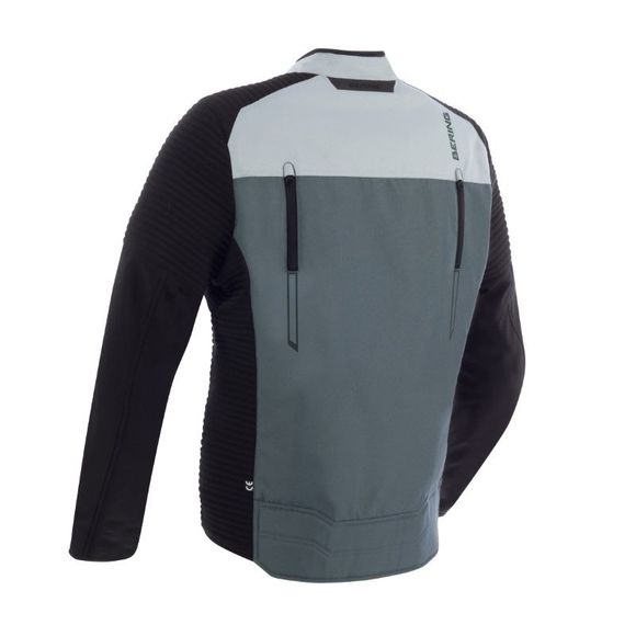 Bering Crosser - Gray / Black Motorcycle JacketRef: BR1493