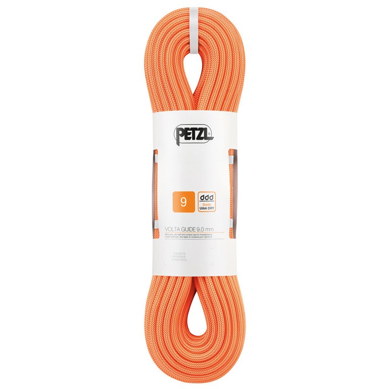 Petzl Volta Guide 9.0mm Rope - 80m - orange